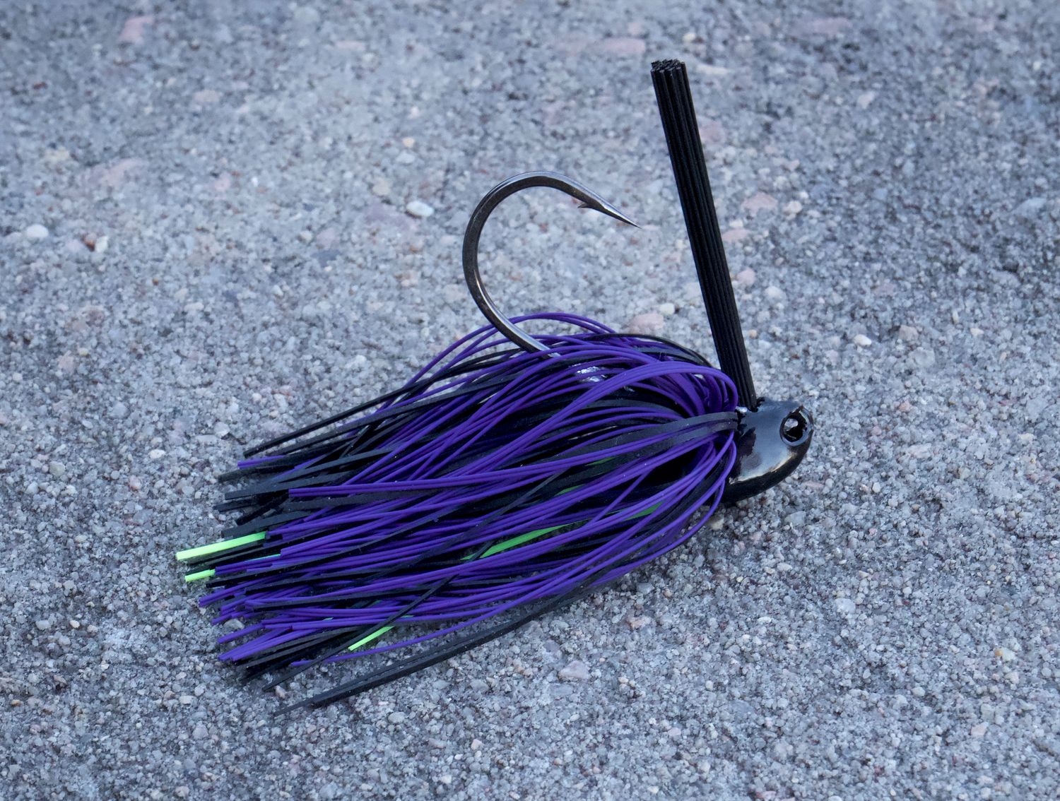 Electric Grape Midwest Flippin Jig