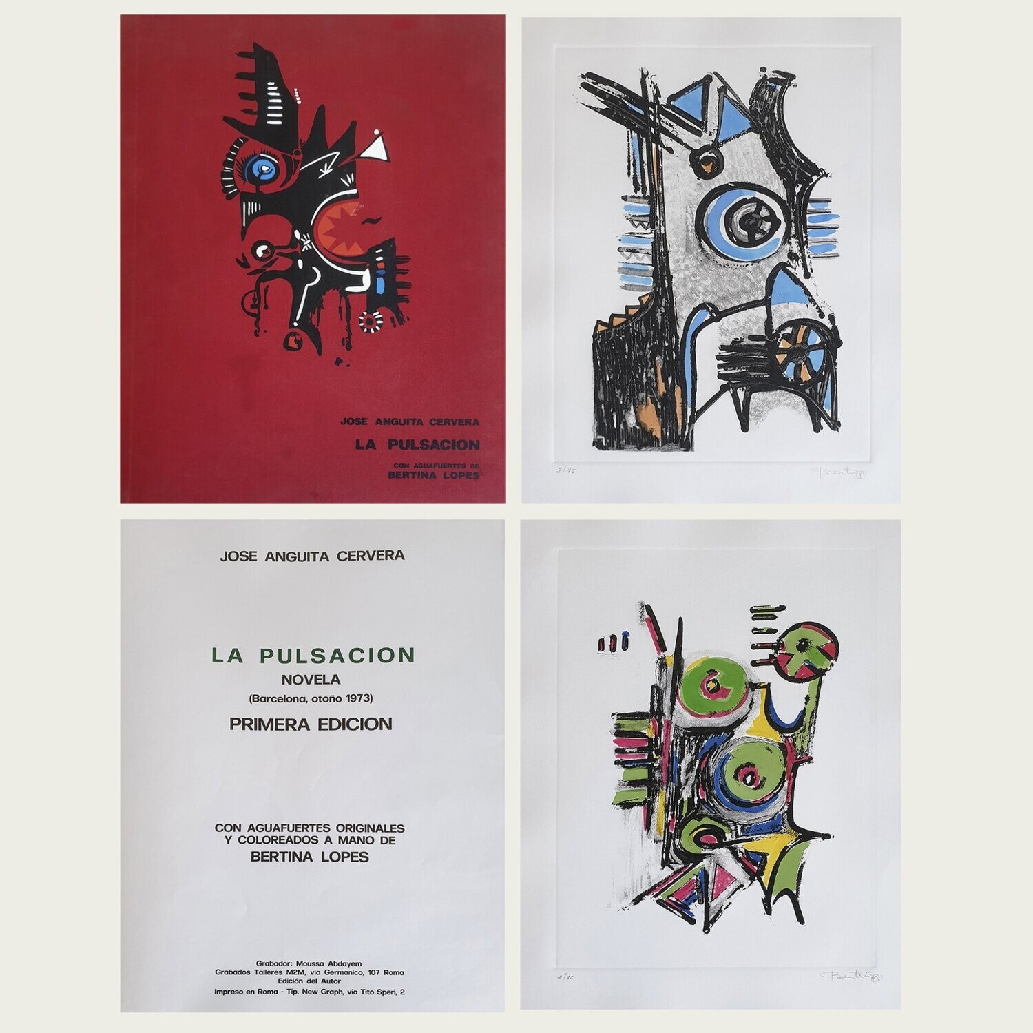 José Anguita / Bertina Lopes - La Pulsación - 1973
