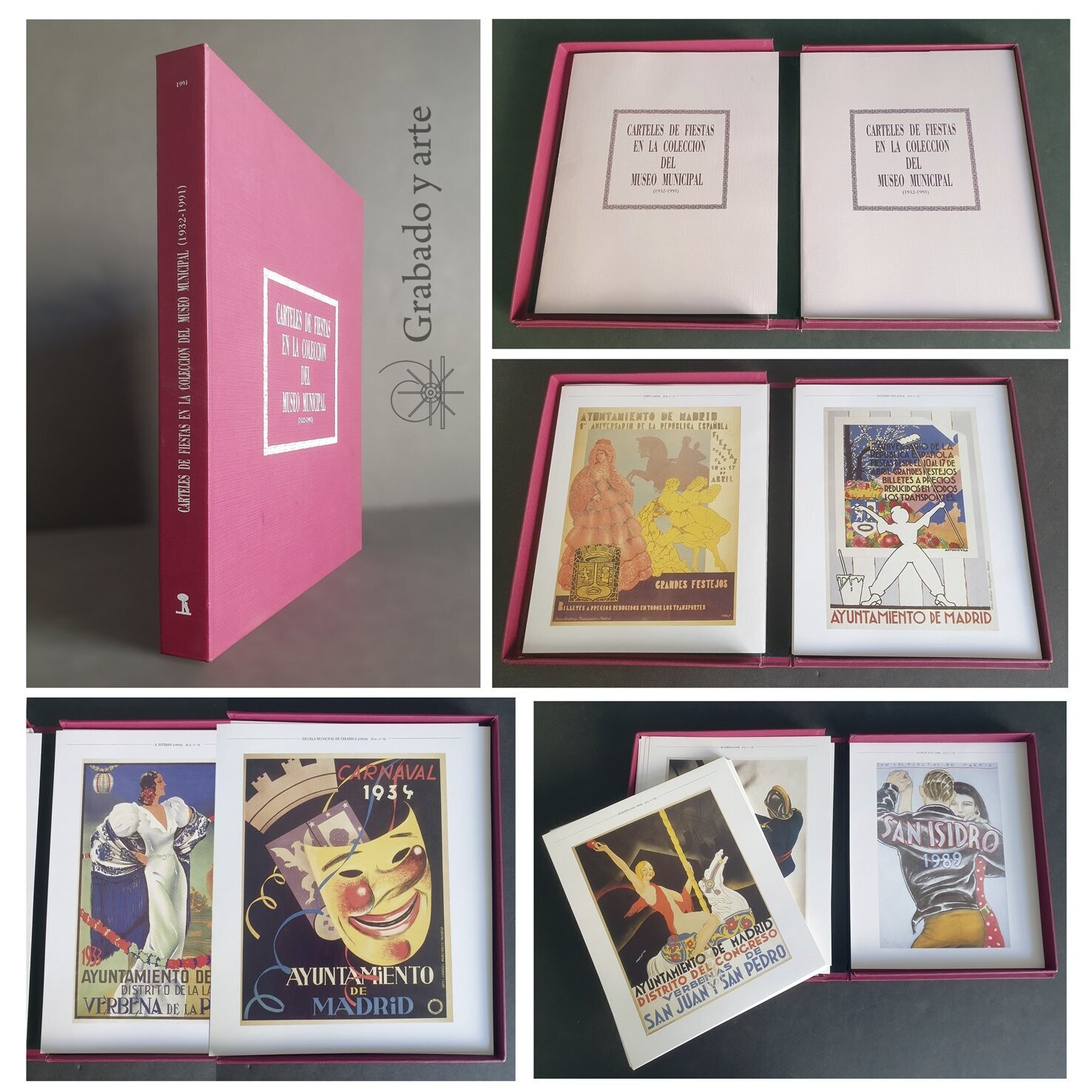 Carteles de Fiestas en la colección del Museo Municipal 1932-1991