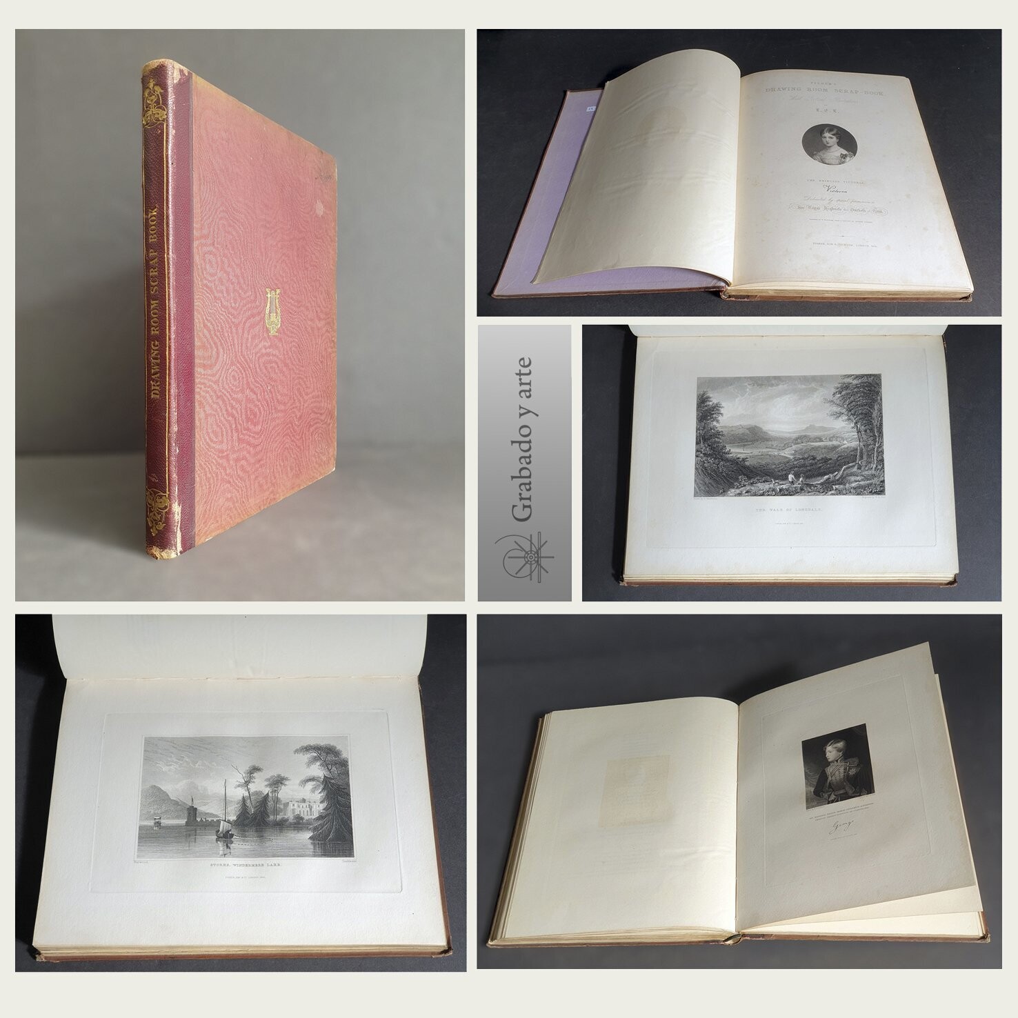 Drawing Room Scrap-Book.  Leticia Elisabeth Landon. 1832