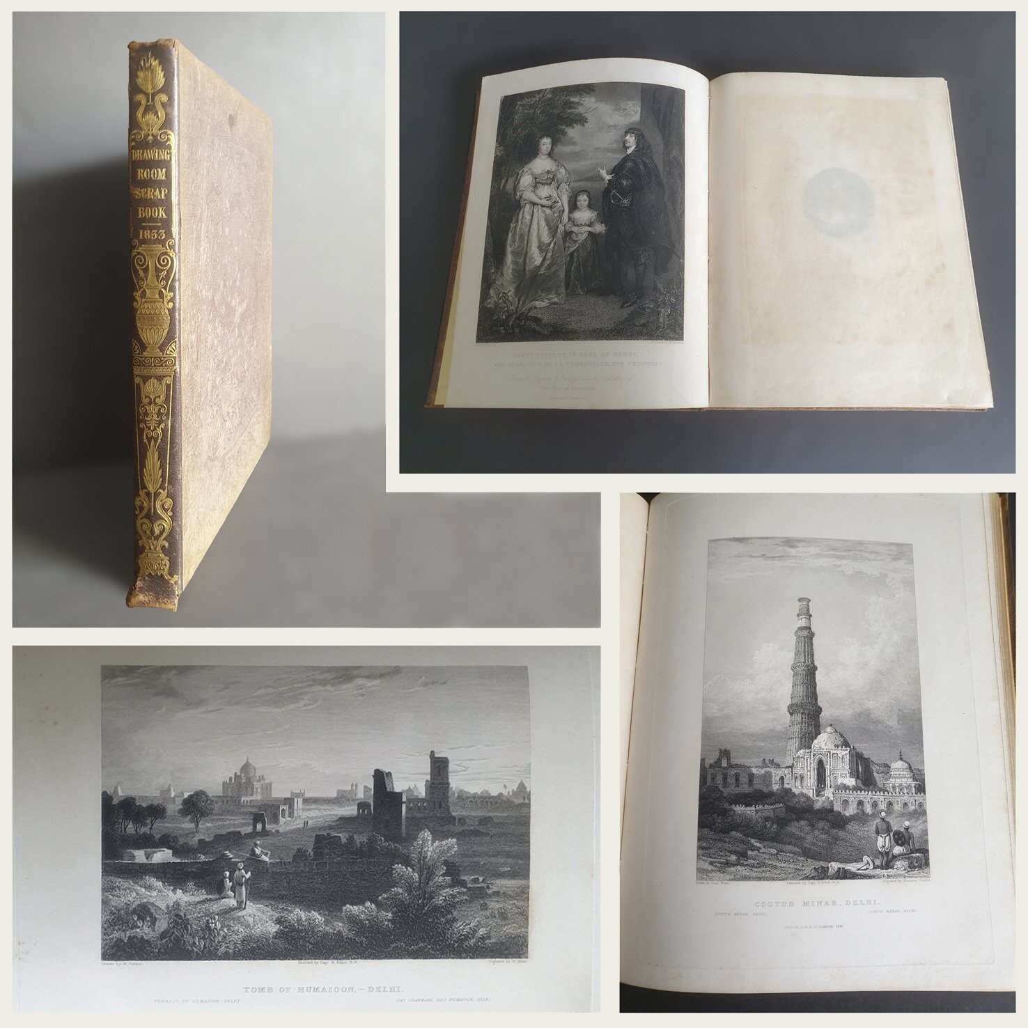 Drawing Room Scrap-Book.  Leticia Elisabeth Landon. 1833