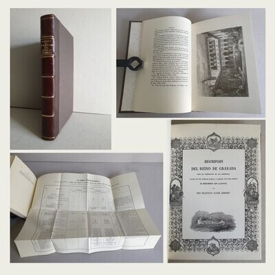 Descripción del Reino de Granada. Francisco Javier Simonet. Ediciones Atlas. 1982.