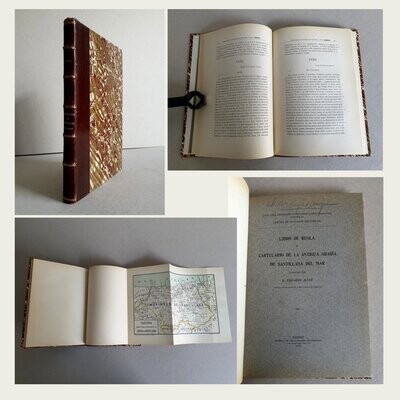 Libro de Regla o Cartulario de la Antigua Abadía de Santillana del Mar. Eduardo Jusué. 1912.