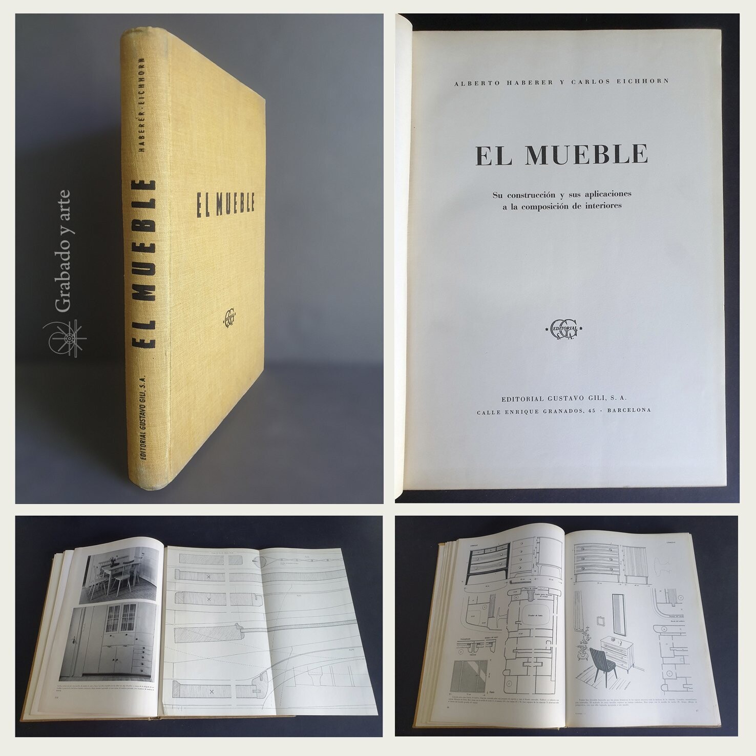 El Mueble. Construcción y aplicaciones Alberto Haberer. 1960
