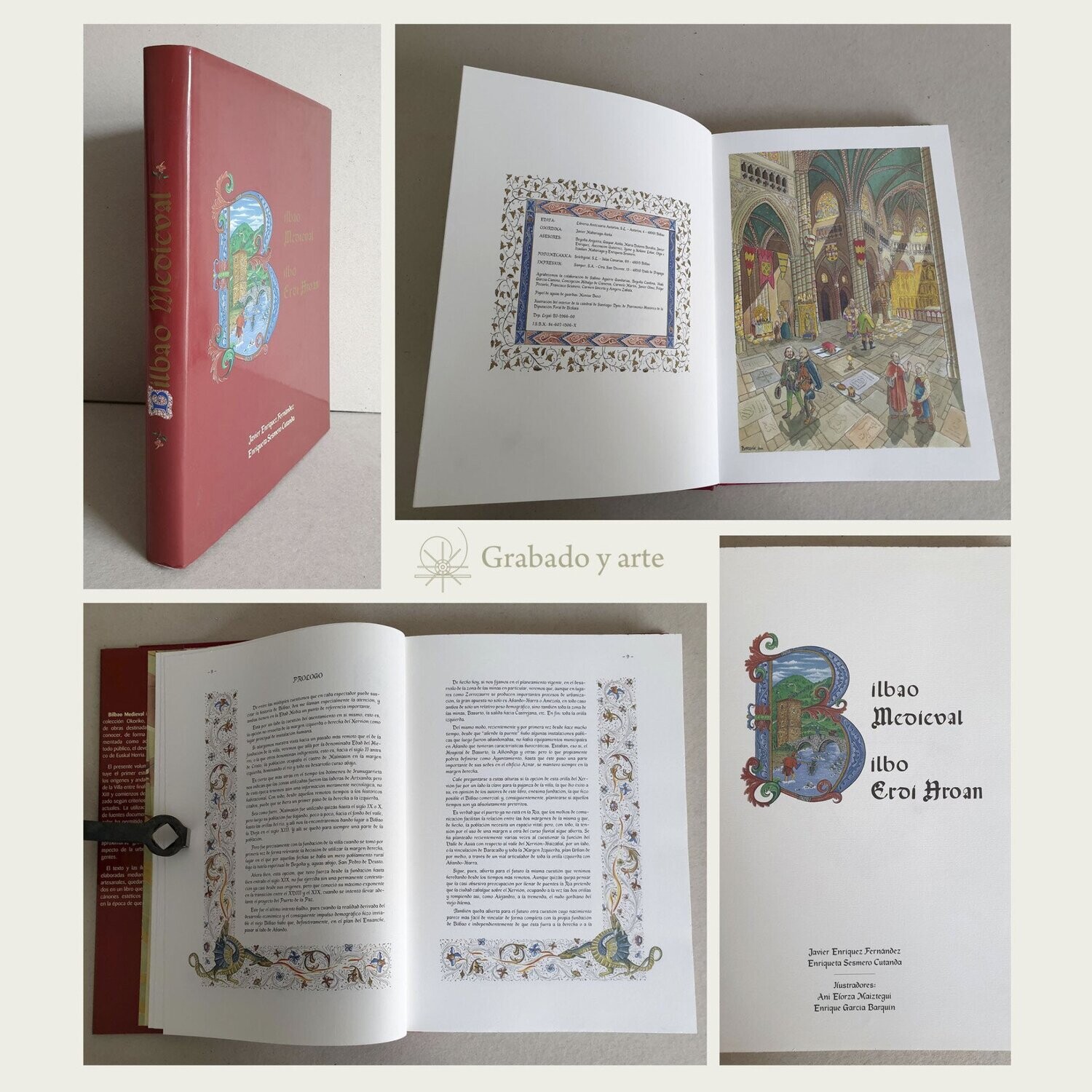 Bilbao Medieval. Bilbo Erdi Aroan. Libreria anticuaria Astarloa.