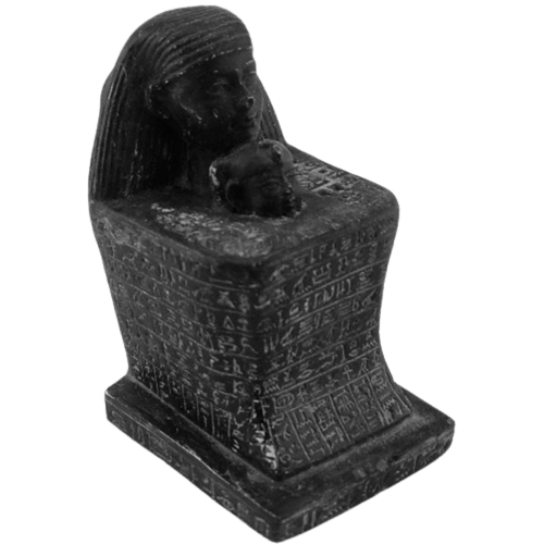 ESTATUA CUBO DE SEN-EN-MUT Y LA PRINCESA NEFERURA