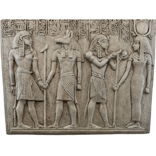 HOREMHEB ANTE ANUBIS E ISIS