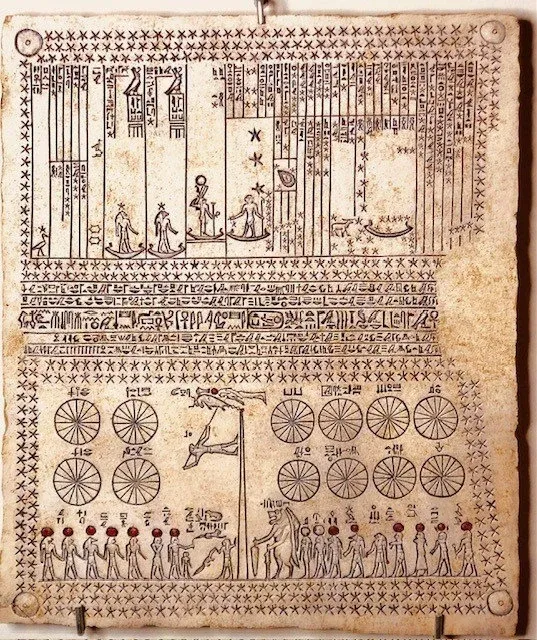 TECHO ASTRONÓMICO DE SENENMUT COMPLETO