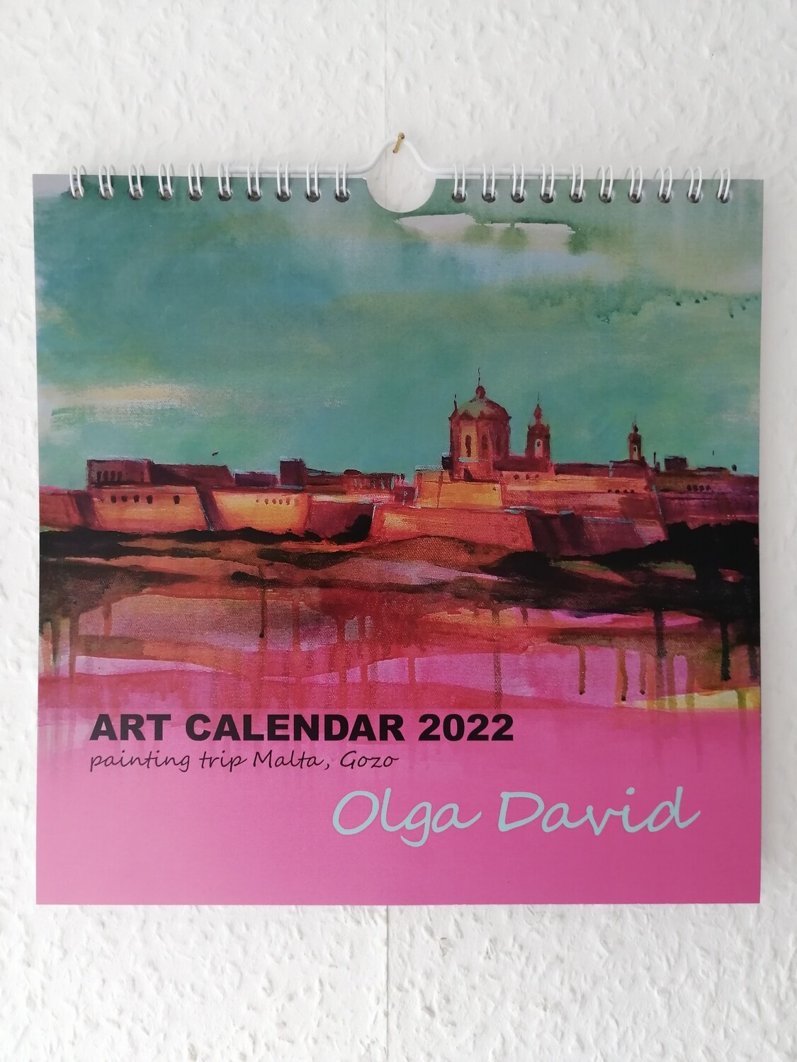 Kunst Kalender 2022 - Malreise Malta | art calendar 2022 - painting trip Malta