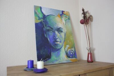 Die kurze Ewigkeit, Acrylgemälde