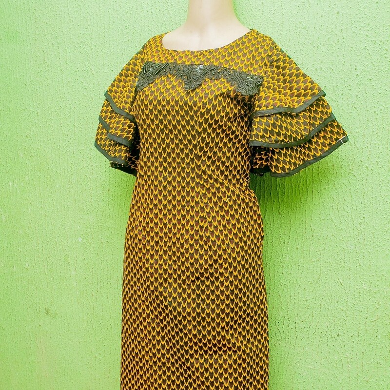 Yellow medium dress