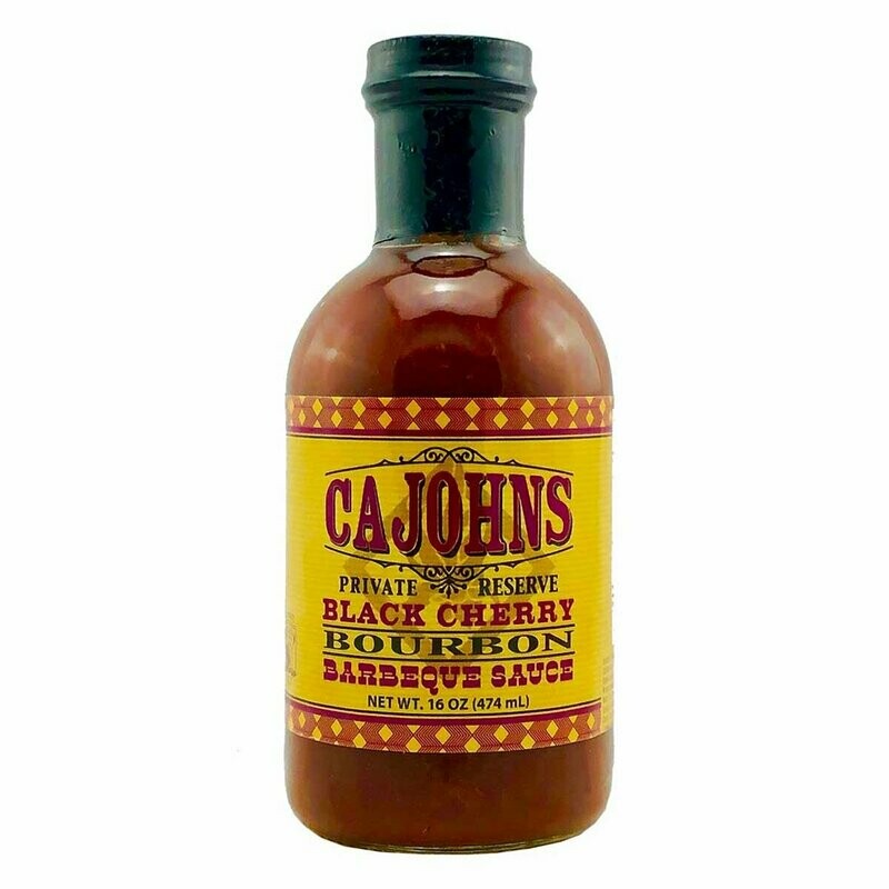 Cajohns Black Cherry Bourbon Barbecue Sauce