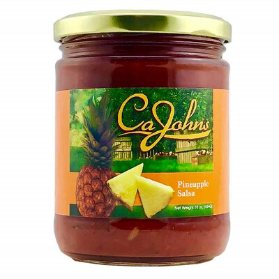 CaJohns Gourmet Pineapple Salsa - 16 oz