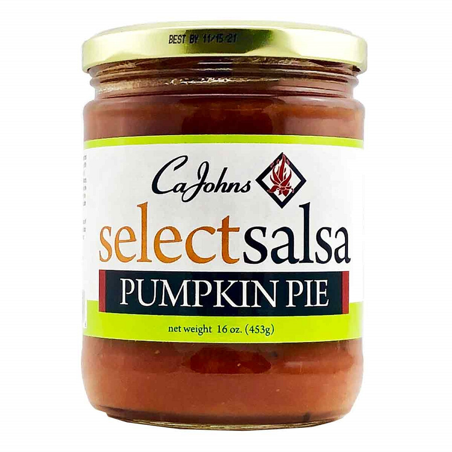 Cajohns Select Salsa Pumpkin Pie Flavor - 16 oz