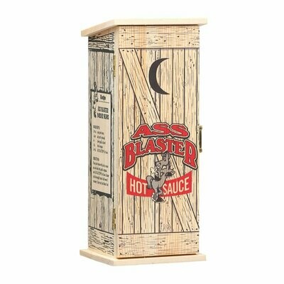 Ass Blaster Collector's Hot Sauce with Wooden Outhouse - 5 oz