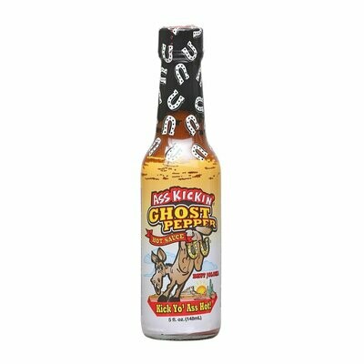 Ass Kickin' Ghost Pepper Hot Sauce - 5 oz