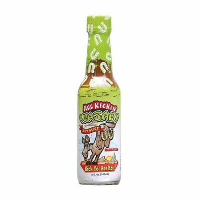 Ass Kickin' Wasabi Horseradish Hot Sauce - 5 oz