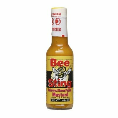 Bee Sting Rainforest Honey Mustard Hot Sauce - 5 oz