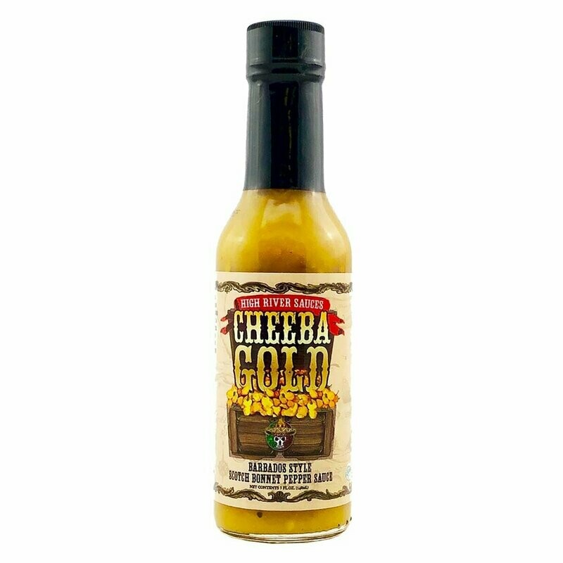 Cheeba Gold Pepper Sauce - 5 oz
