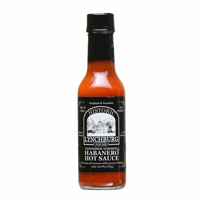 Historic Lynchburg Tennessee Whiskey Habanero Hot Sauce - 5 oz