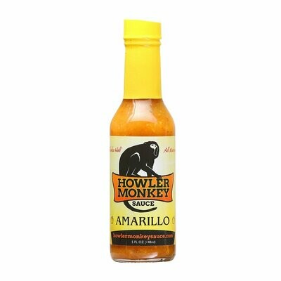 Howler Monkey Amarillo Hot Sauce - 5 oz