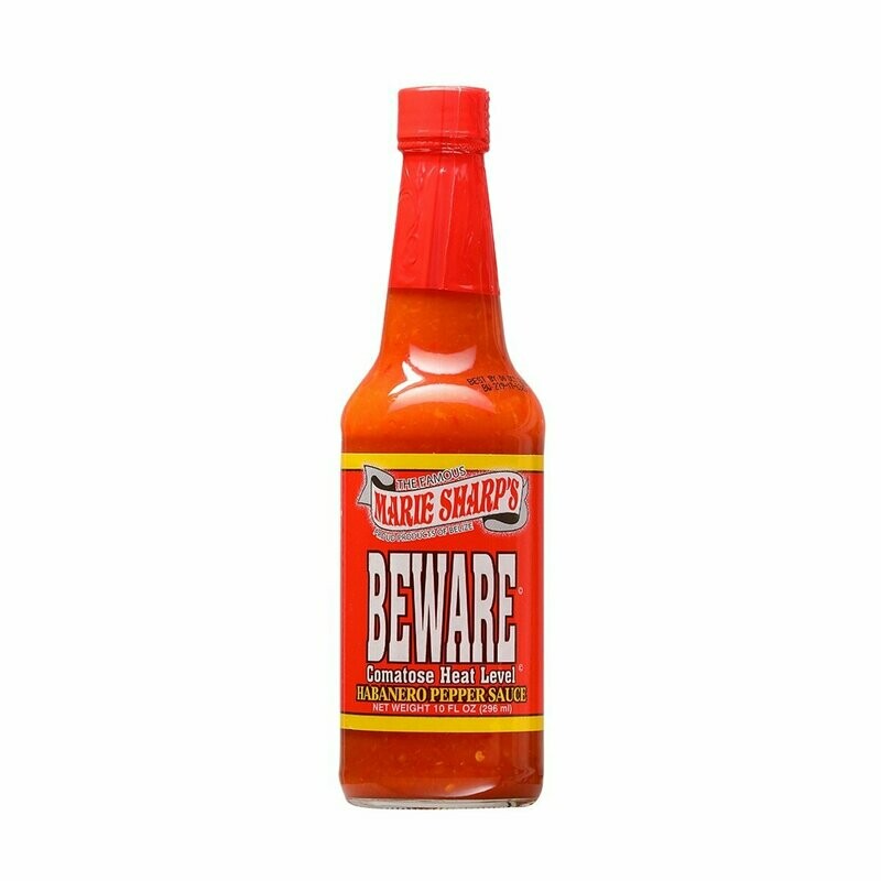 Marie Sharp's Beware Comatose Hot Sauce - 10 fl.oz.