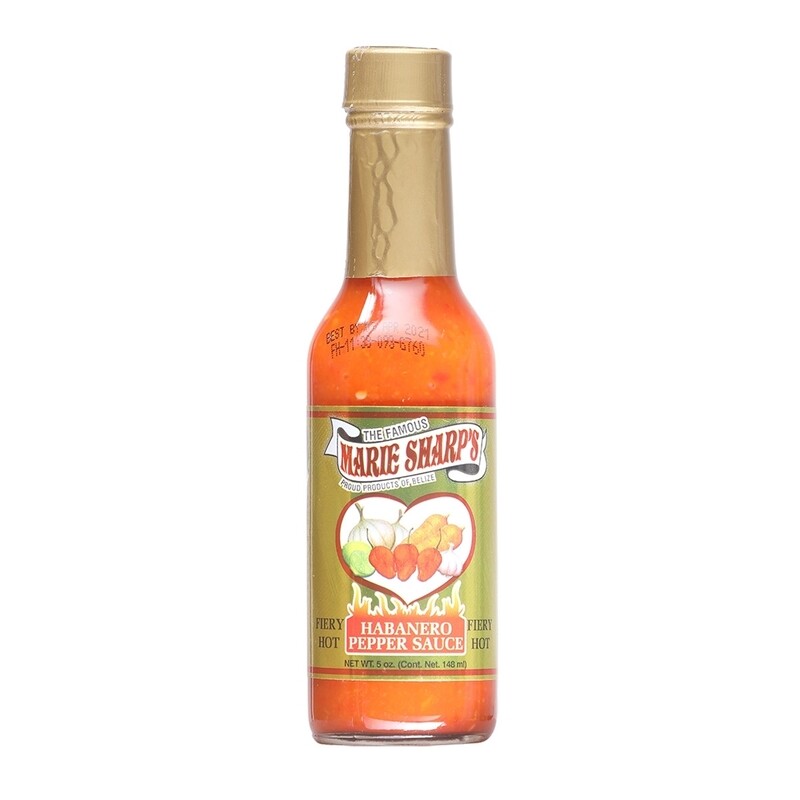 Marie Sharp's Fiery Hot Habanero Hot Sauce - 5 fl.oz.