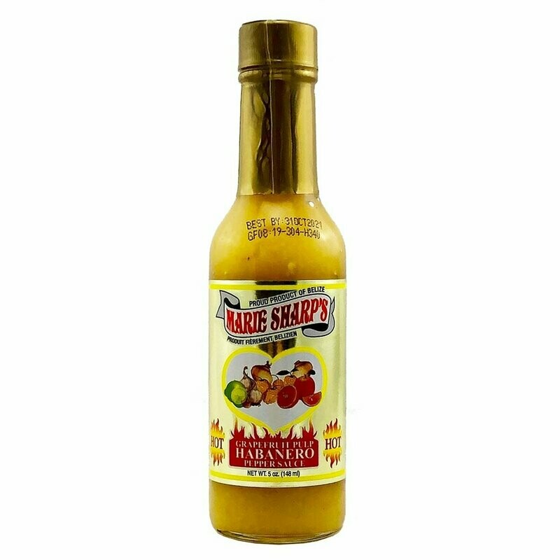 Marie Sharp's Grapefruit Pulp Habanero Hot Sauce - 5 oz