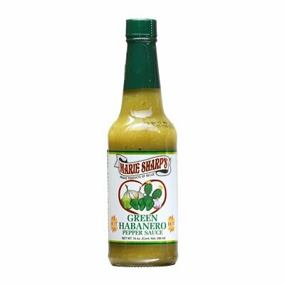 Marie Sharp's Green Habanero Hot Sauce with Prickly Pear - 10 fl.oz.