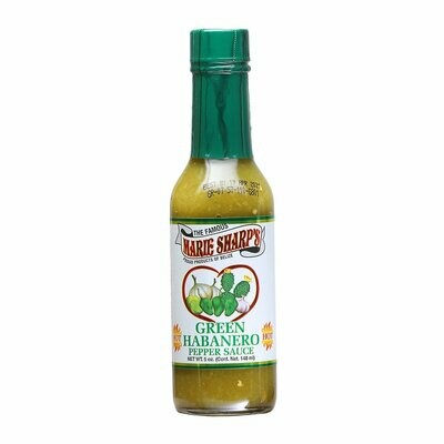 Marie Sharp's Green Habanero Hot Sauce with Prickly Pears - 5 fl.oz.