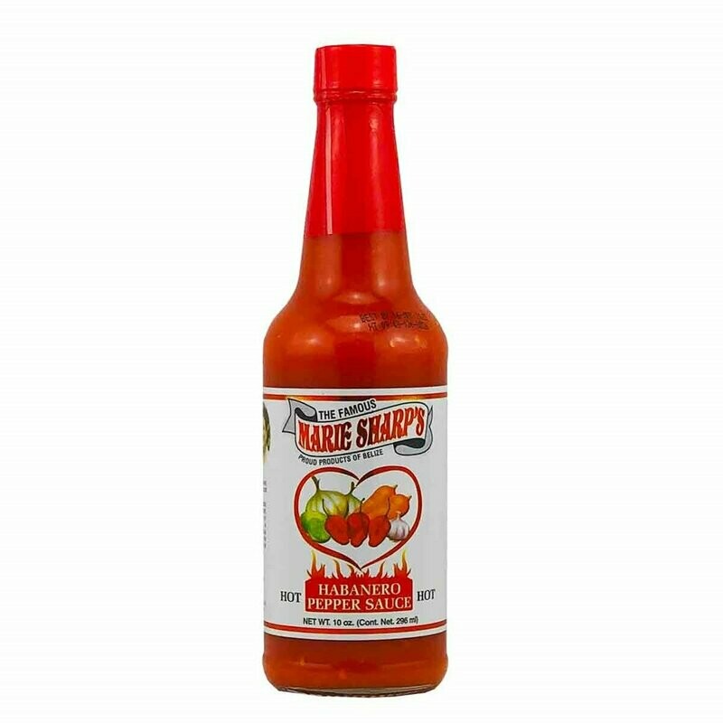 Marie Sharp's Hot Habanero Hot Sauce - 10 fl.oz.
