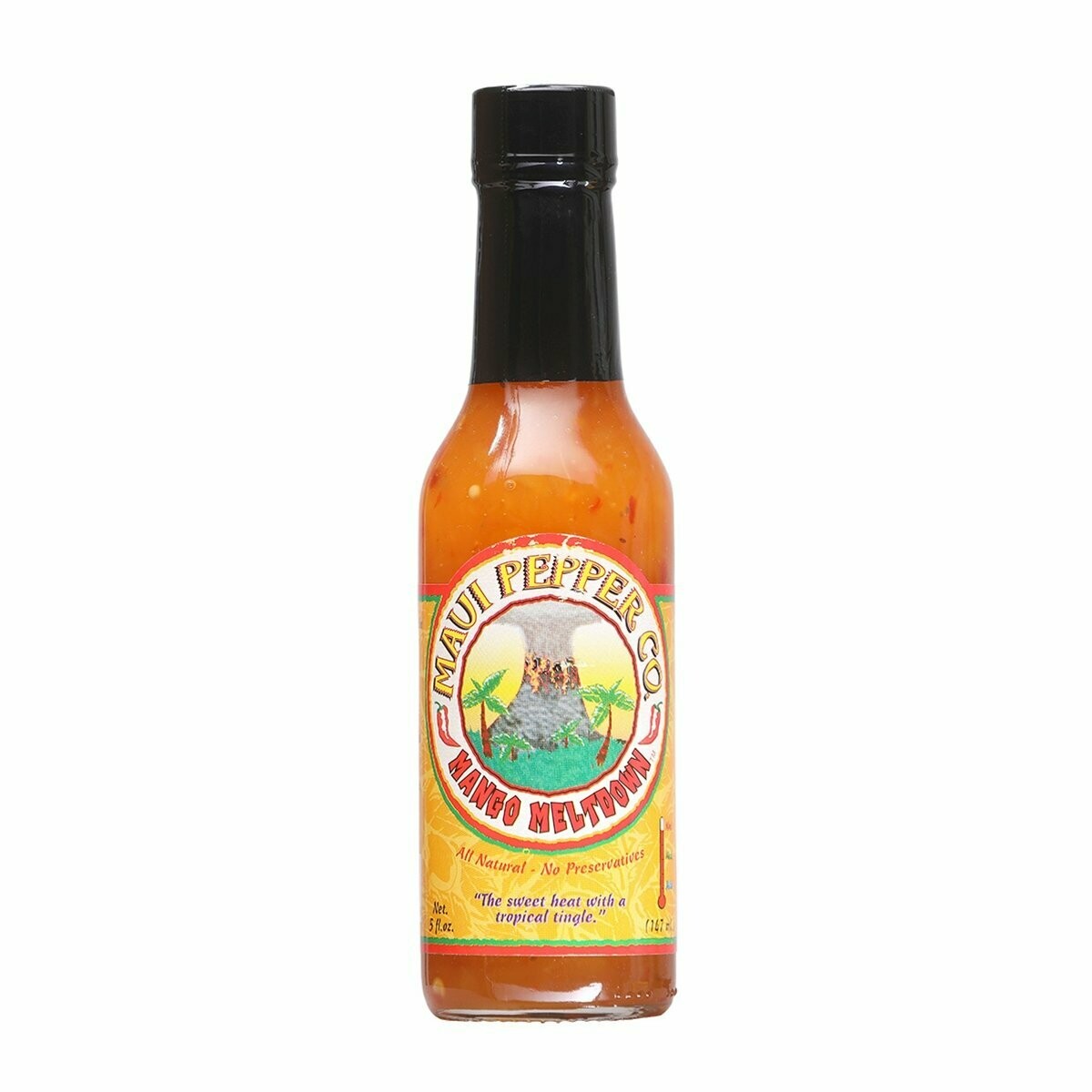 Maui Pepper Mango Meltdown Hot Sauce - 5 oz