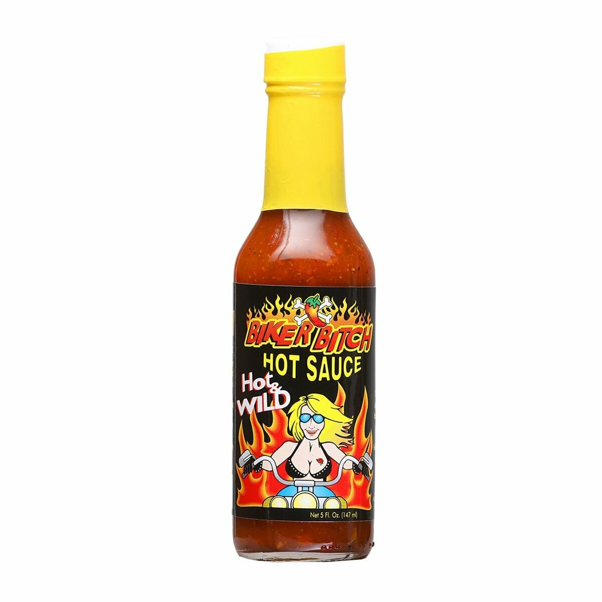 Tahiti Joe's Biker Bitch Hot and Wild Hot Sauce - 5 oz