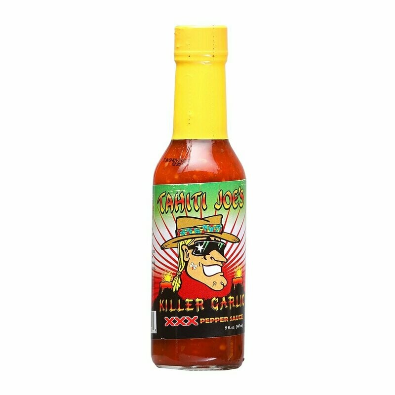 Tahiti Joe's Killer Garlic Hot Sauce - 5 oz