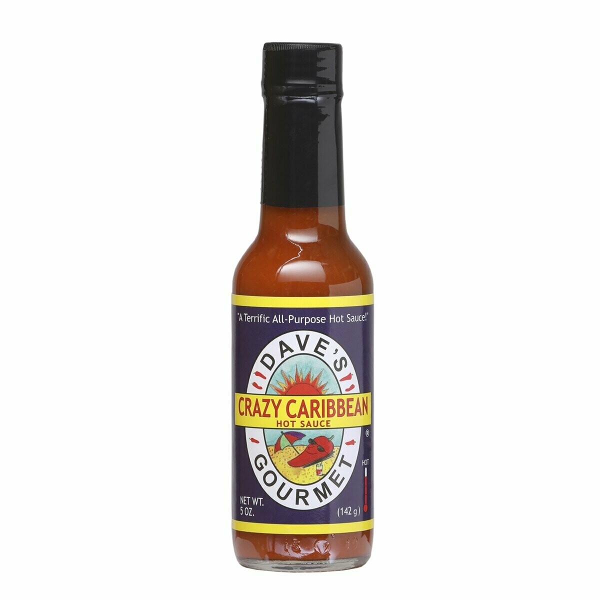 Dave's Gourmet Crazy Caribbean Hot Sauce - 5 oz