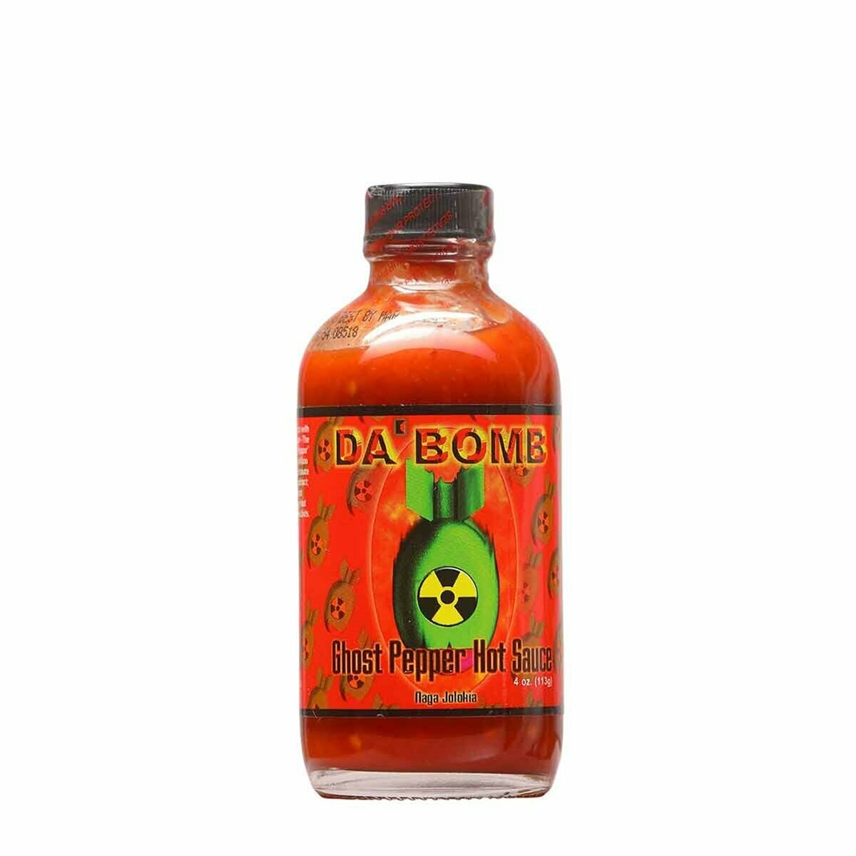 Da' Bomb Ghost Pepper Hot Sauce - 4 oz