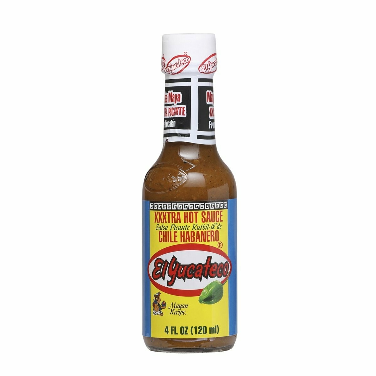 El Yucateco XXXtra Hot Habanero Hot Sauce - 4 oz