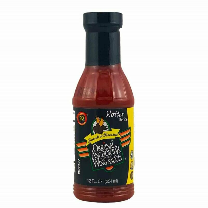 Anchor Bar Hotter Buffalo Wing Sauce - 12 oz