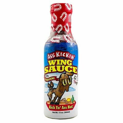 Ass Kickin' Chicken Wing Sauce - 13 oz