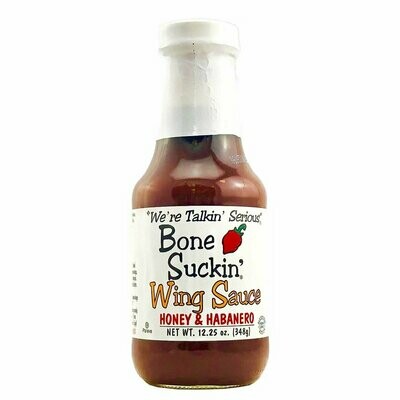 Bone Suckin' Honey & Habanero Wing Sauce - 12.25 oz