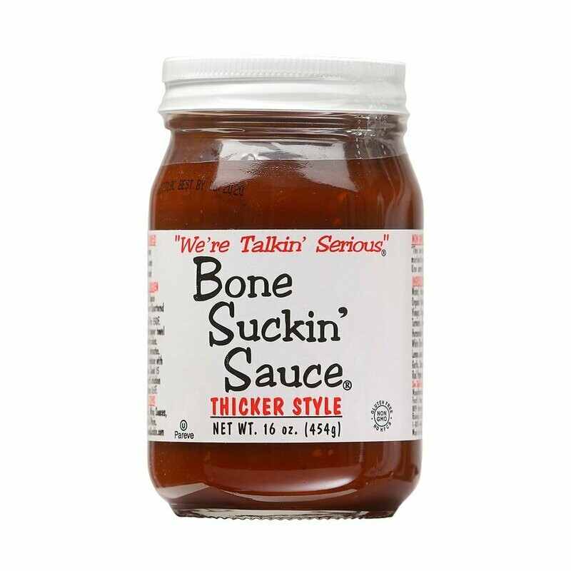 Bone Suckin' Thicker Style Barbecue Sauce - 16 oz