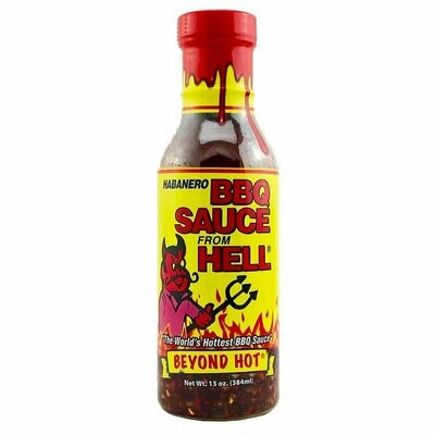 Habanero BBQ Sauce from Hell - 13 oz