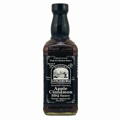 Historic Lynchburg Tennessee Whiskey Apple Cinnamon BBQ Sauce - 16 oz