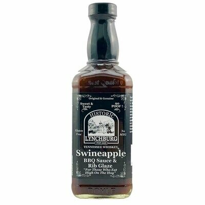 Historic Lynchburg Tennessee Whiskey Swineapple Rib Glaze & BBQ Sauce - 16 oz