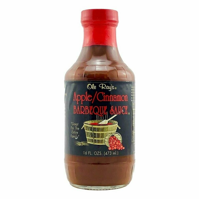 Ole Ray's Apple Cinnamon BBQ Sauce - 16 oz