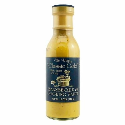 Ole Ray's Classic Gold Barbecue and Cooking Sauce - 12 oz