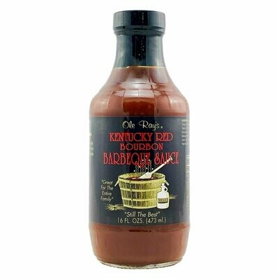 Ole Ray's Kentucky Red Bourbon Barbecue Sauce - 16 oz