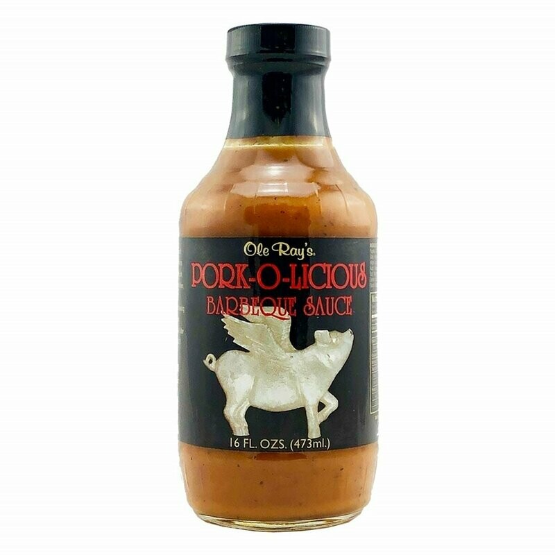 Ole Ray's Pork-A-Licious Barbecue Sauce - 16 oz