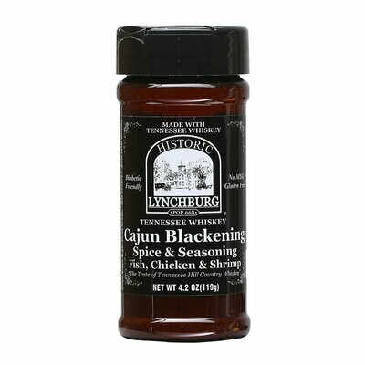 Historic Lynchburg Tennessee Whiskey Cajun Blackening Spice & Seasoning - 4.2 oz