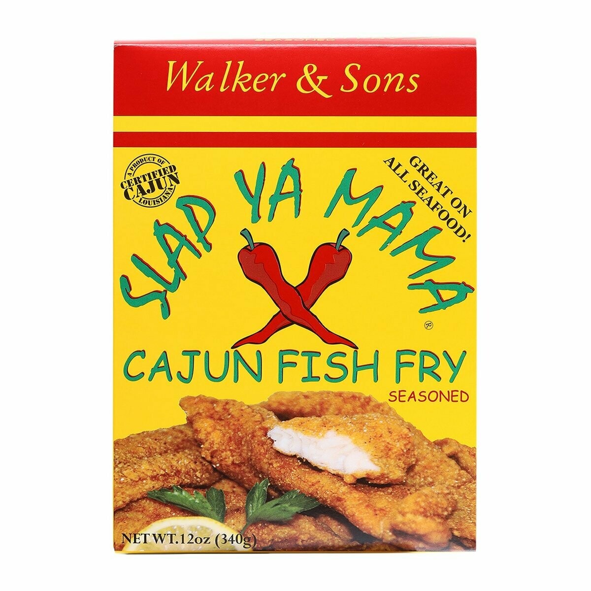 Slap Ya Mama Cajun Fish Fry - 12 oz